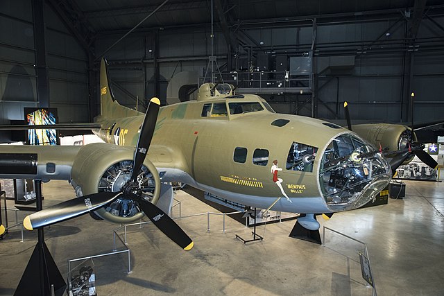 B-17 Memphis Belle at the USAF Museum